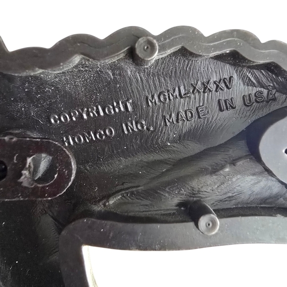 Vintage 1985 HOMCO Gold Hummingbird Wall Plaques Set of 4 - Picture 6 of 8